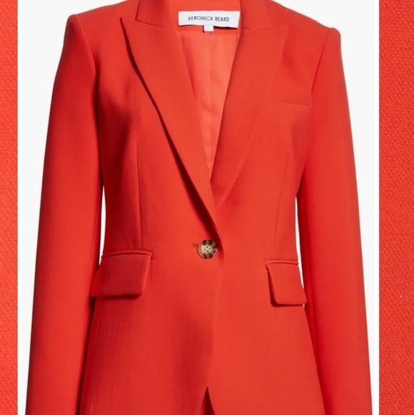 Veronica Beard Jackets & Blazers - Veronica Beard 2 Pc Suit. Color is Orange-Gorgeous!